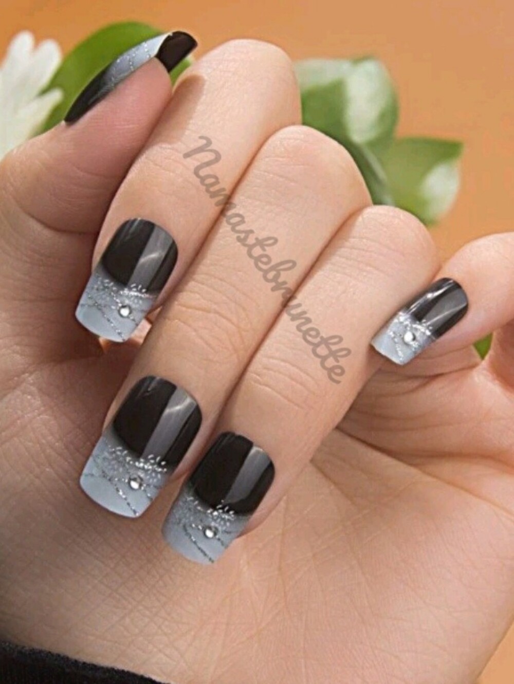 2/$16 French Manicure Press On Nails
